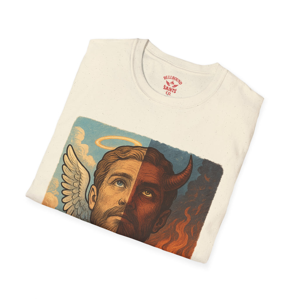 Heaven or Hell T-shirt - Unisex Softstyle