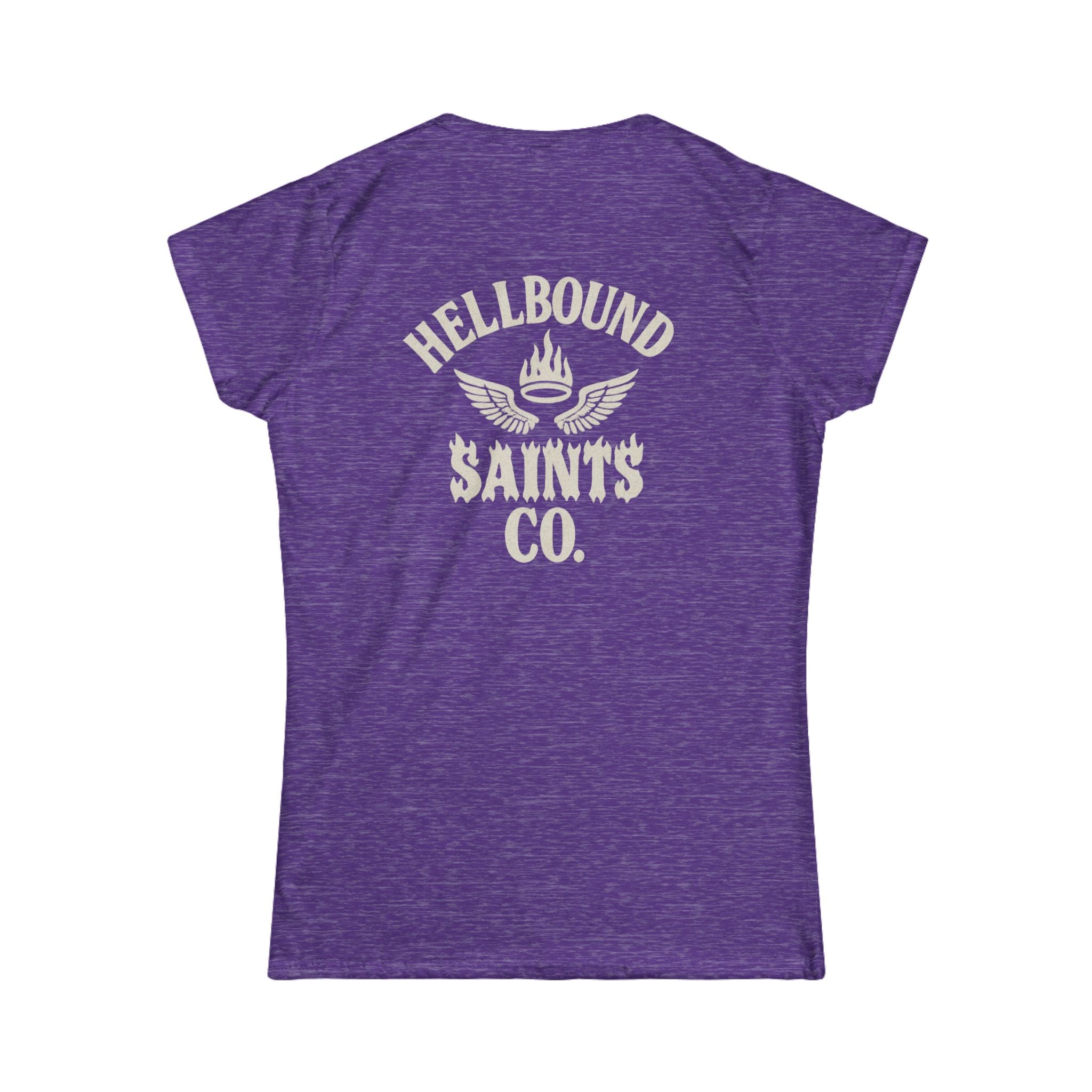 Women's Tee - Womens Hellbound Saint Twins