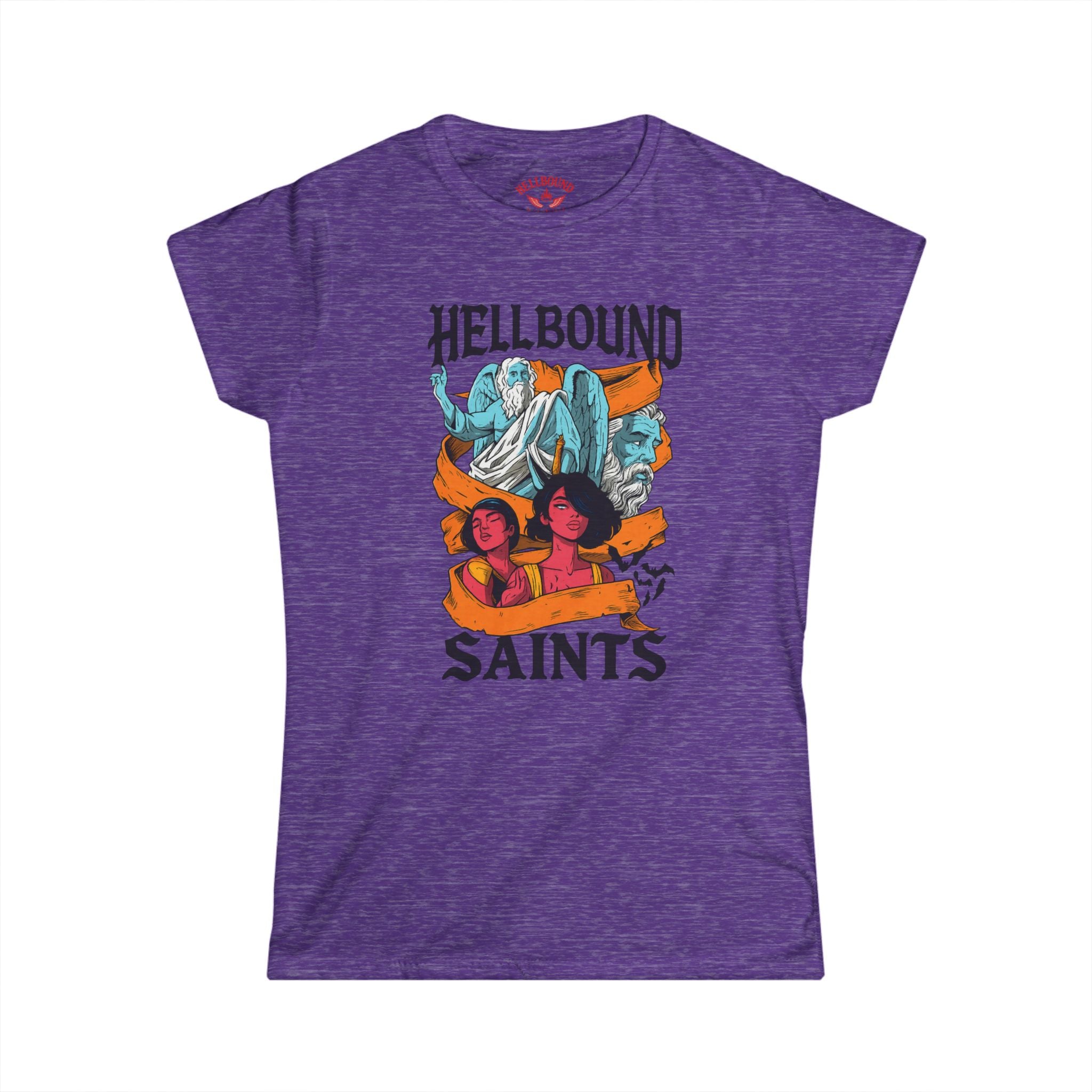 Women's Tee - Womens Hellbound Saint Twins