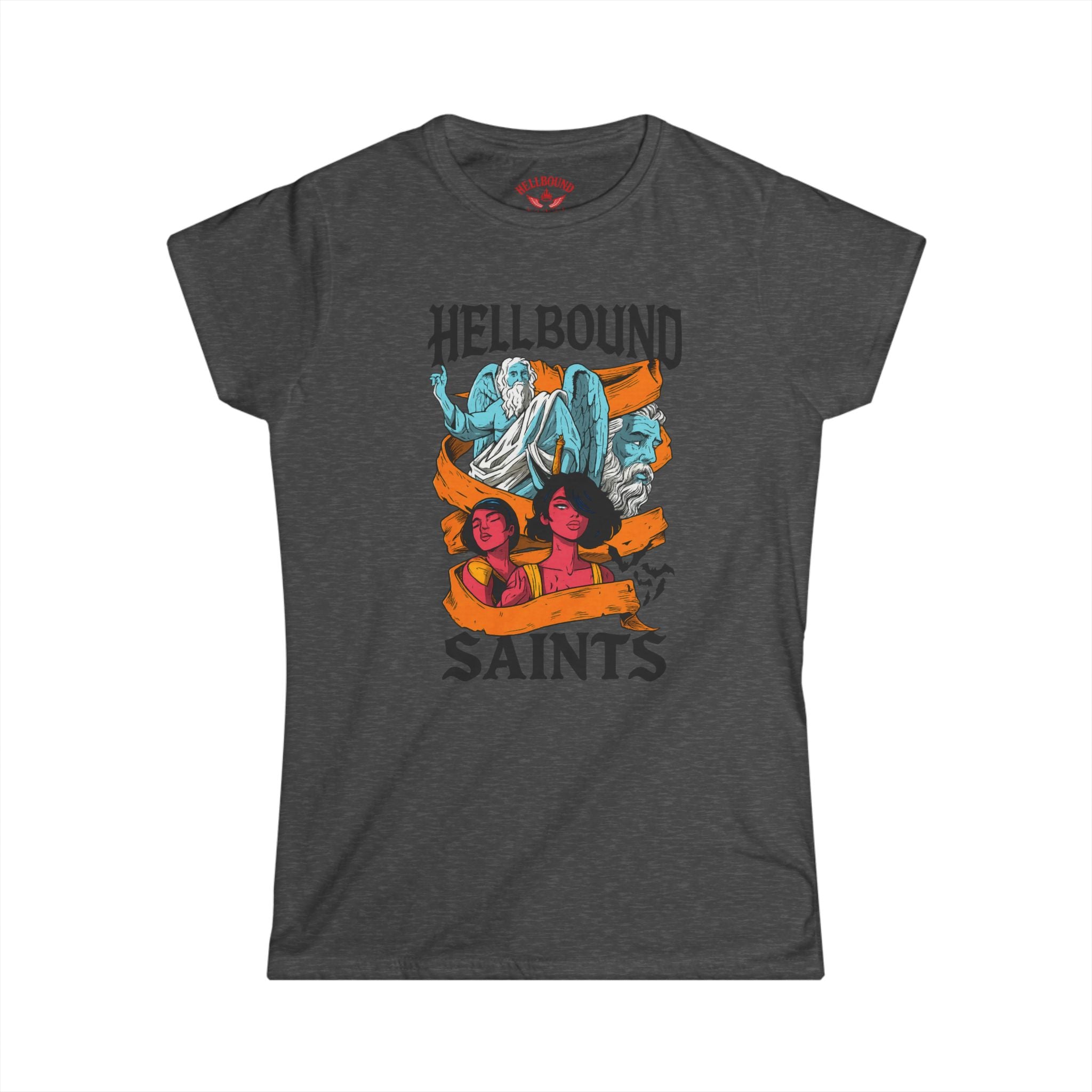 Women's Tee - Womens Hellbound Saint Twins