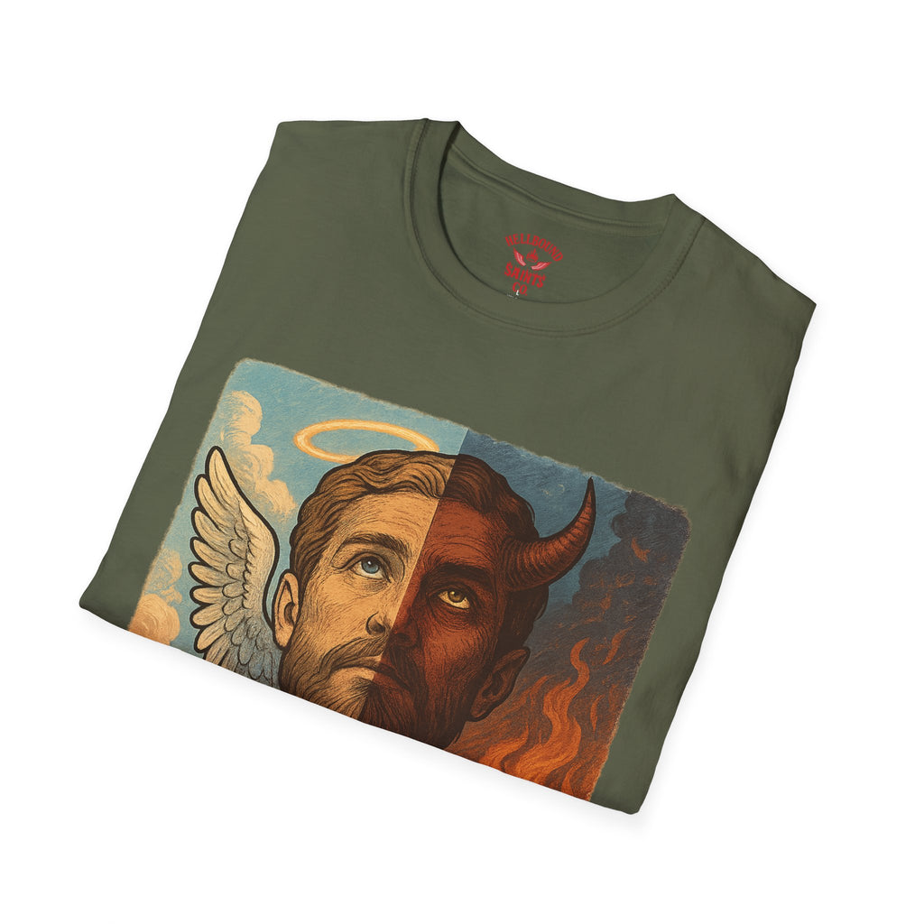Heaven or Hell T-shirt - Unisex Softstyle
