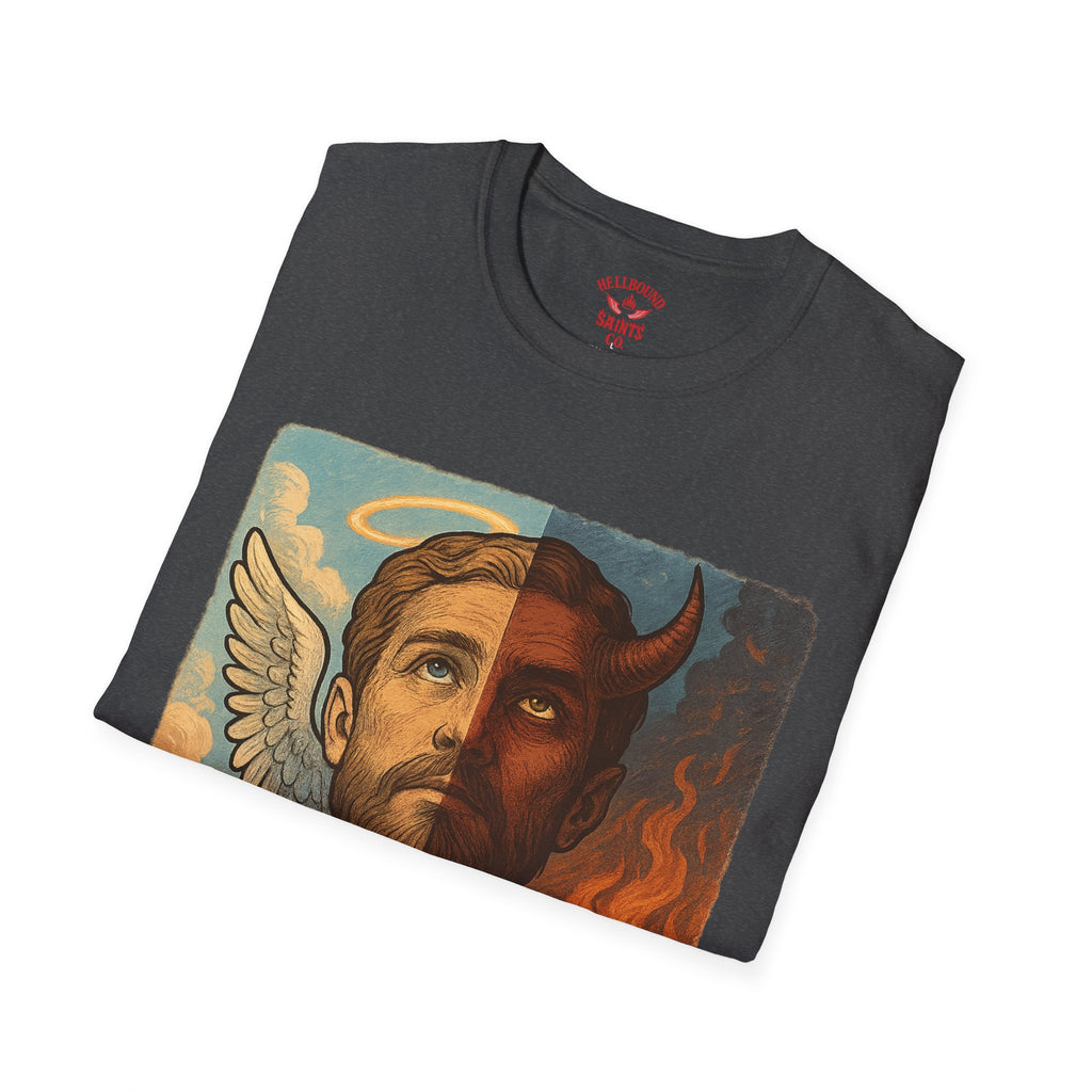 Heaven or Hell T-shirt - Unisex Softstyle