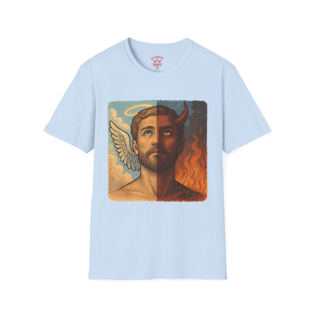 Heaven or Hell T-shirt - Unisex Softstyle